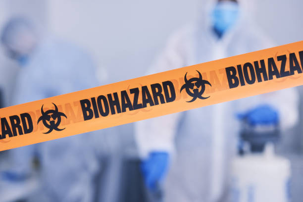 Professional Biohazard technician working in Hudson, NC